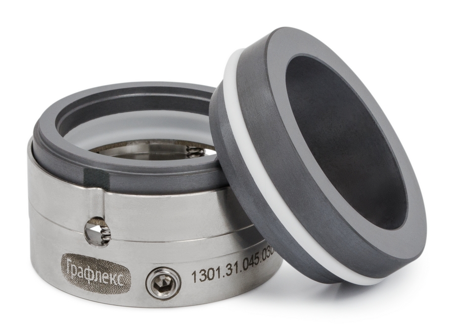 М.1301.31 Многопружинное уплотнение с вторичным уплотнением из фторопласта